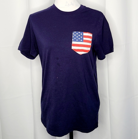 FIFTH SUN Flag Pocket Tee   B - Picture 8 of 8